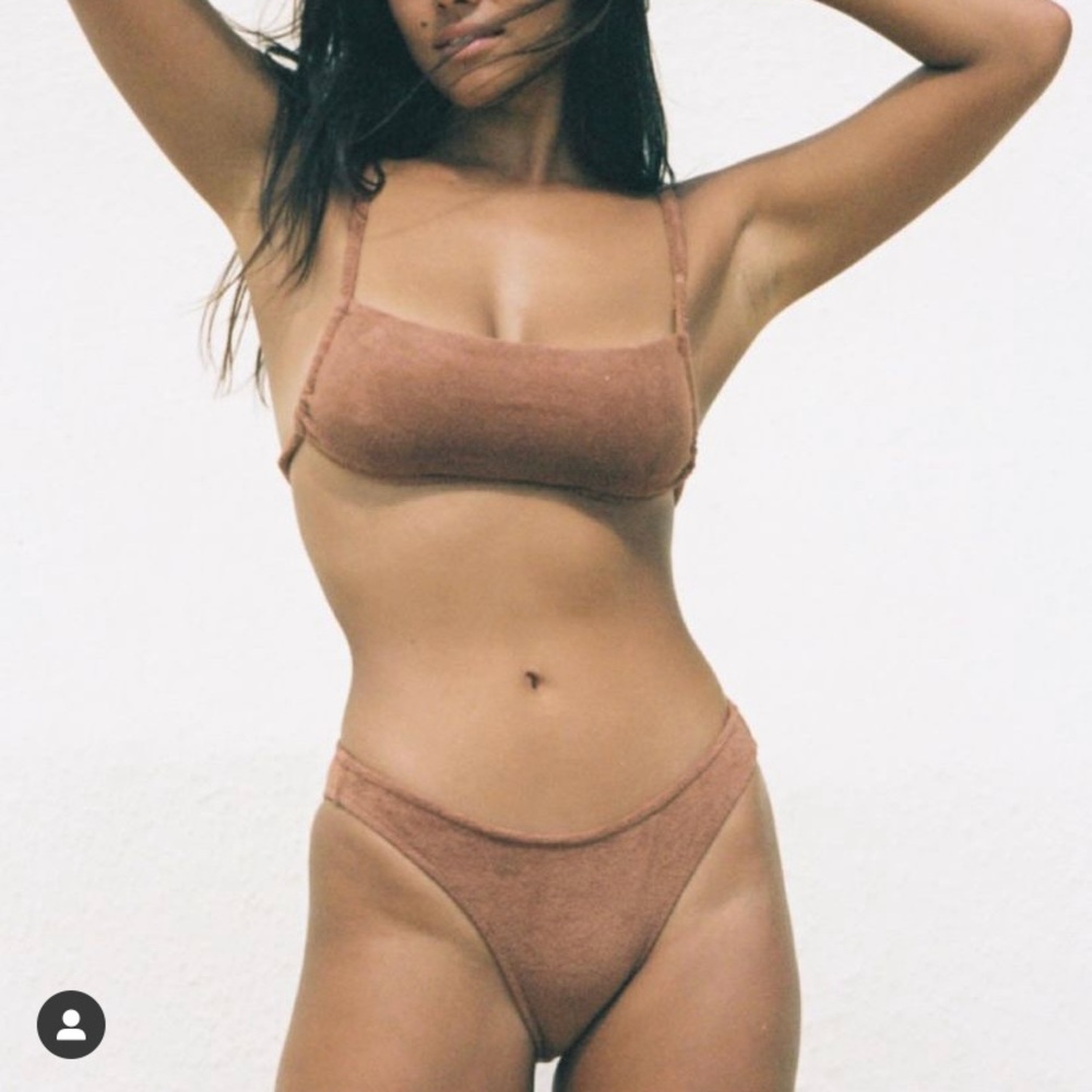 Stone Fox XS Mari top and XS Lou bottom in Panama terry